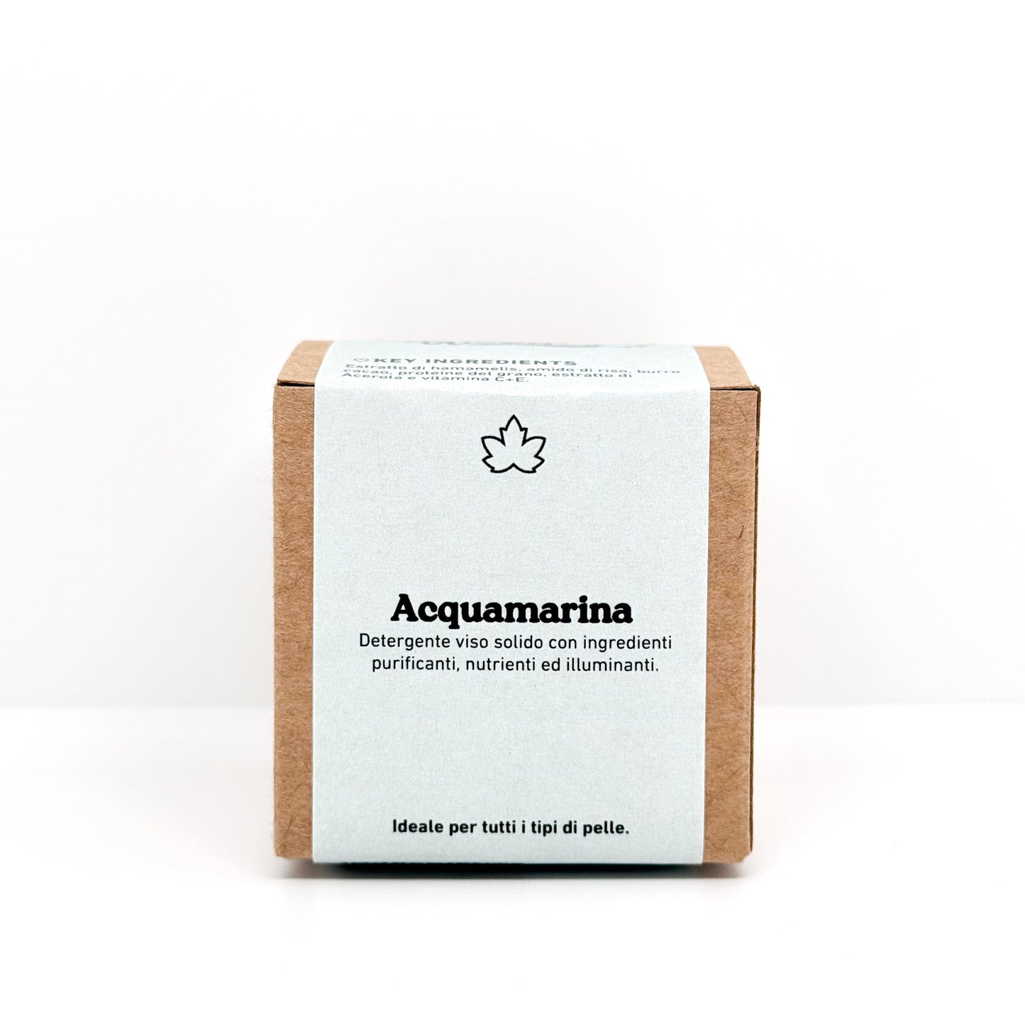 Detergente viso solido - Acquamarina - QUEEN'S WOOD WORLD
