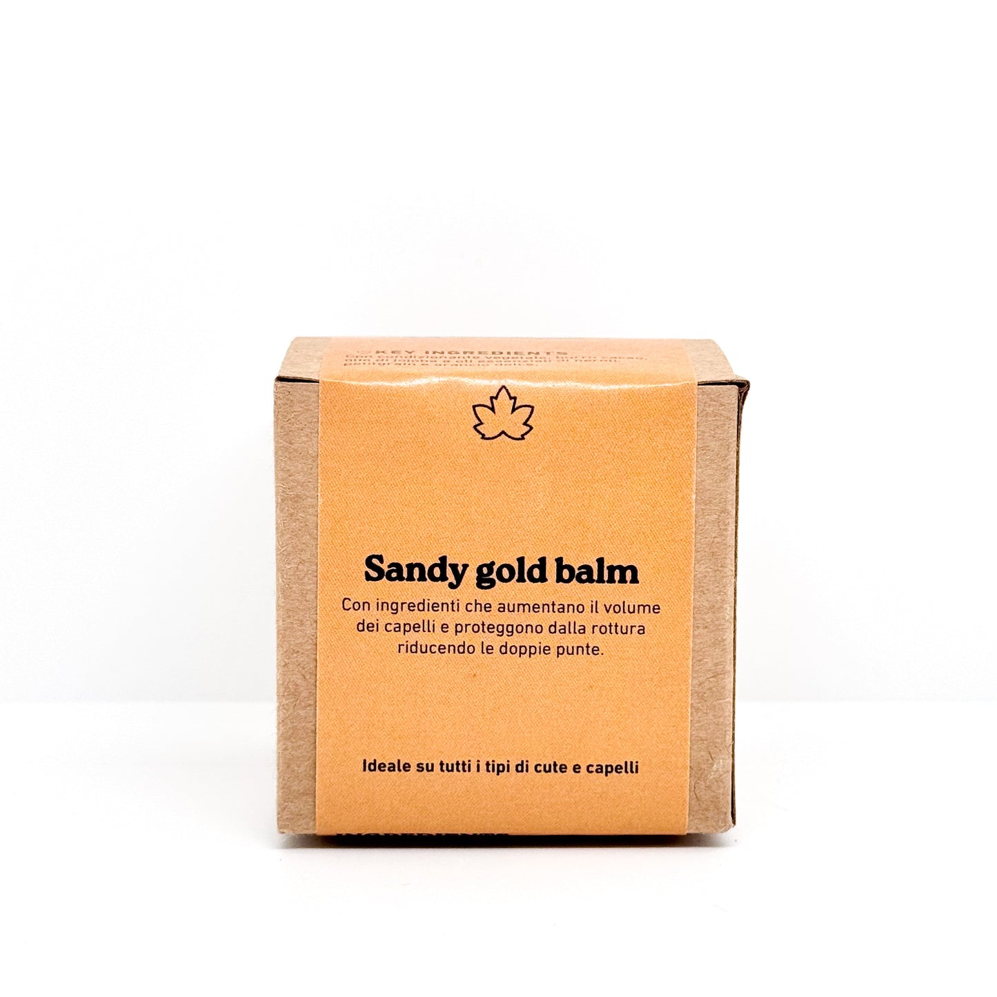 Balsamo volumizzante, nutriente e riparatore - Sandy Gold Balm - QUEEN'S WOOD WORLD