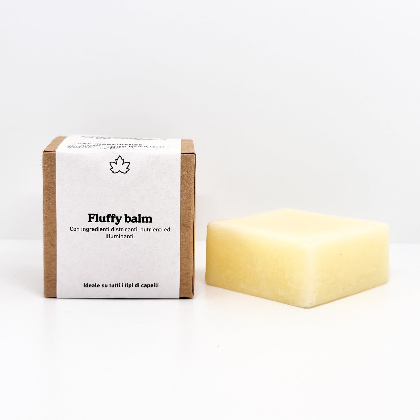 Balsamo solido districante, nutriente - Fluffy Balm - QUEEN'S WOOD WORLD