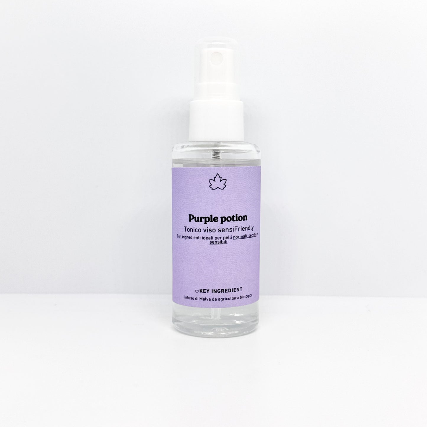 Tonico viso sensiFriendly - Purple Potion - QUEEN'S WOOD WORLD