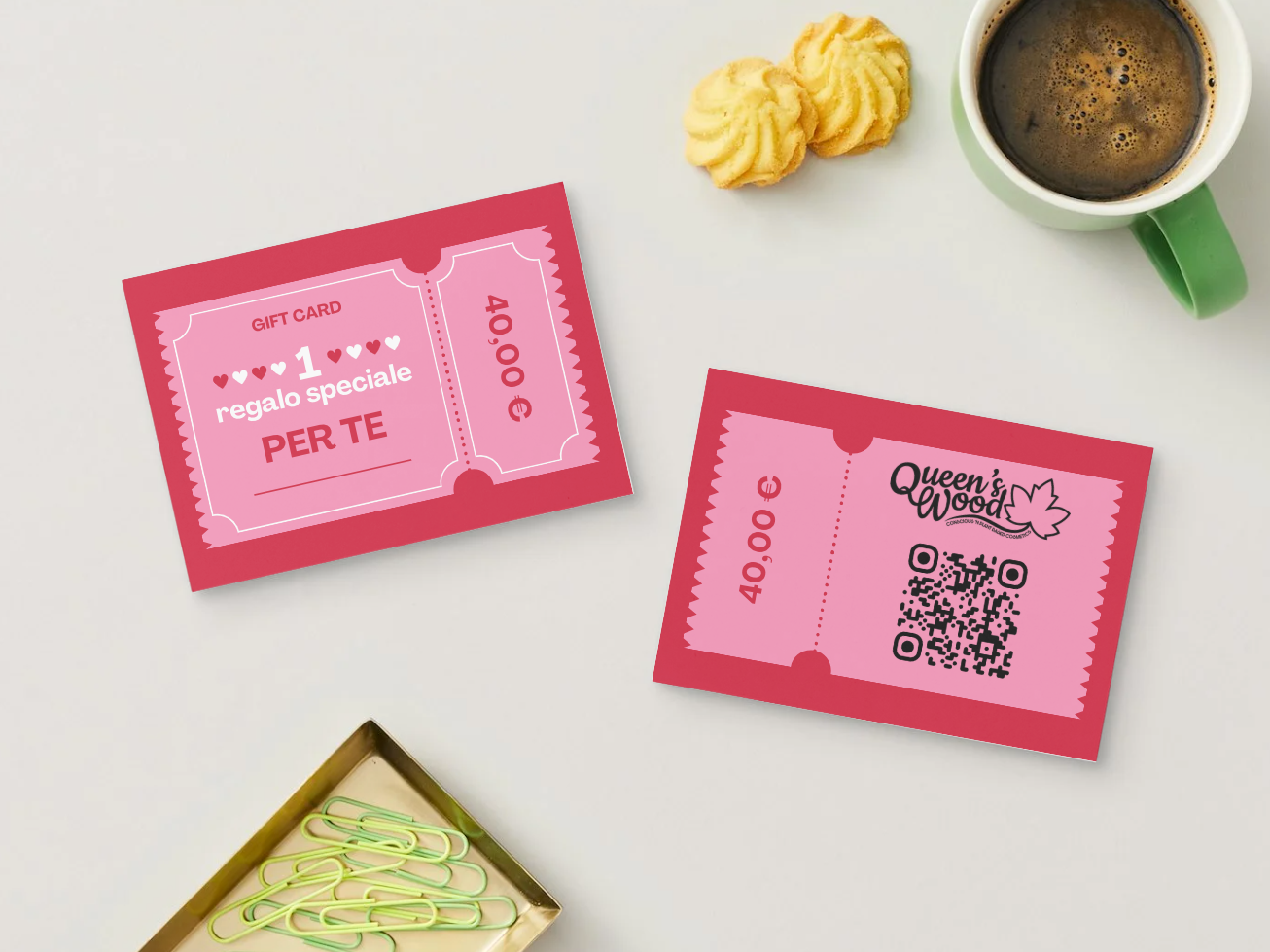 Buono Regalo - Gift Card QUEEN'S WOOD WORLD