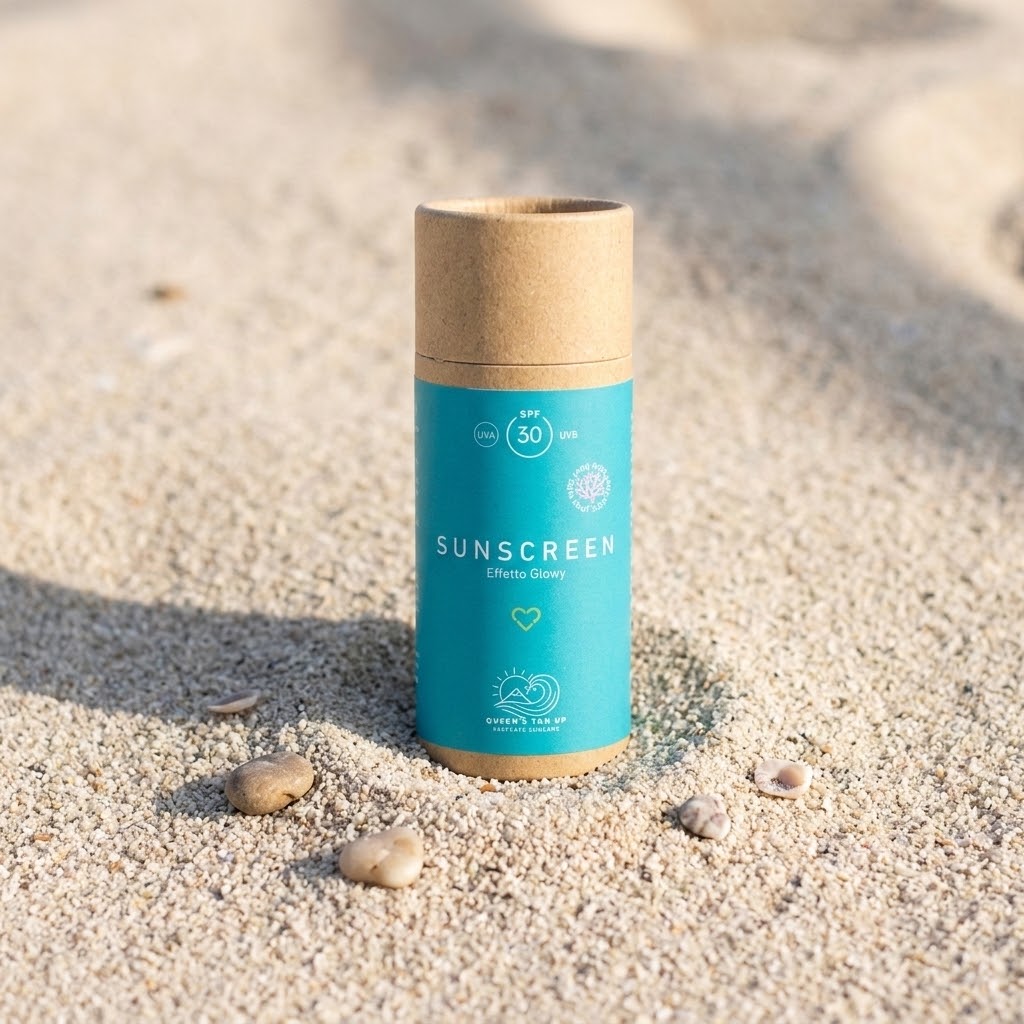 Stick solare SPF 30 Reef Safe effetto glow - SUNSCREEN GLOWY QUEEN'S WOOD WORLD