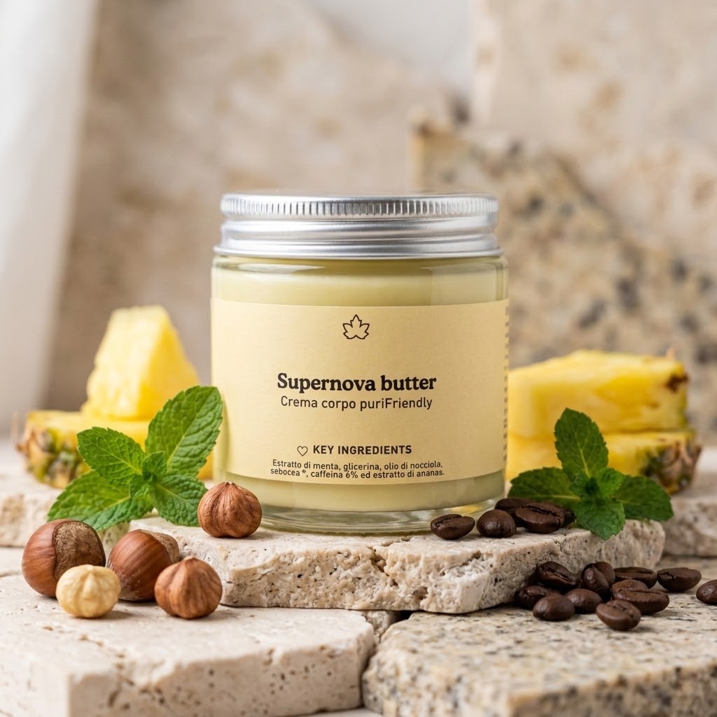 Crema corpo burrosa acneFriendly - Supernova Butter QUEEN'S WOOD WORLD