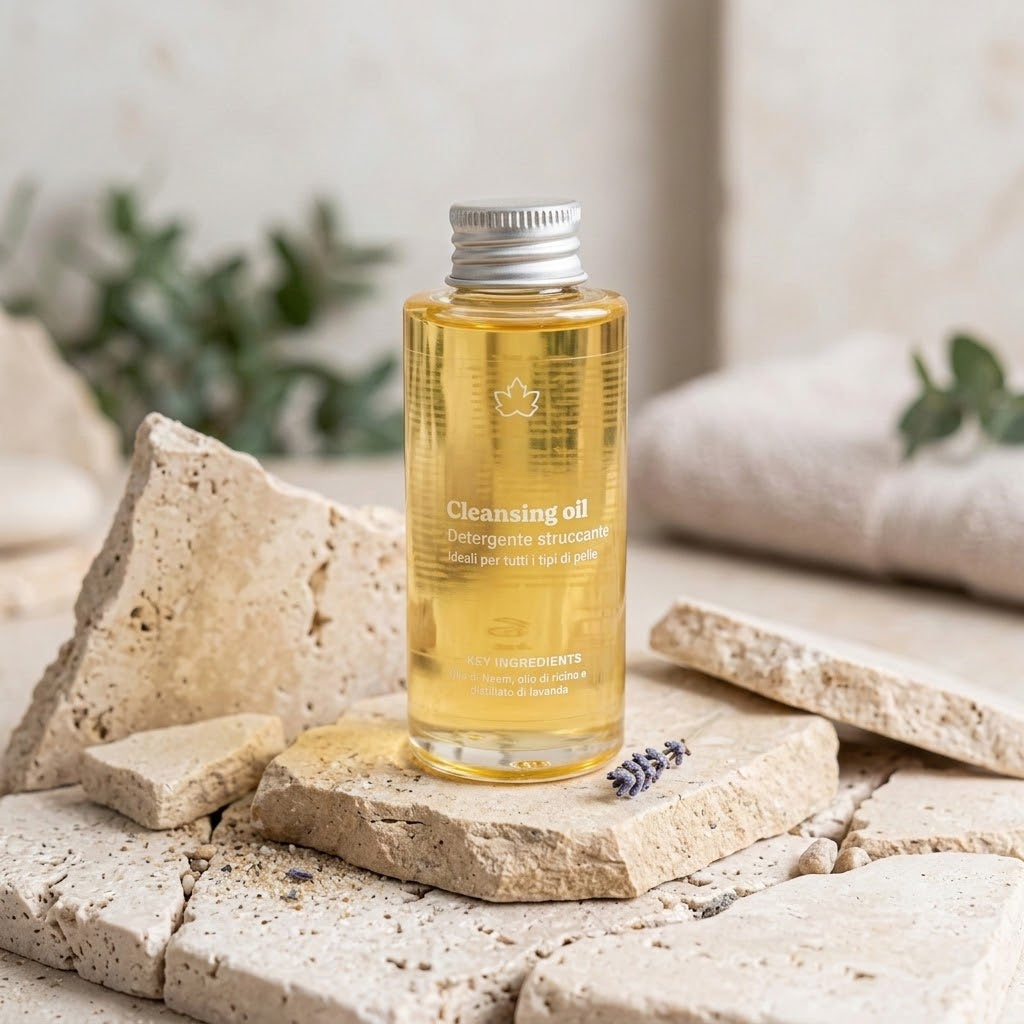 Olio struccante viso - Cleansing Oil QUEEN'S WOOD WORLD