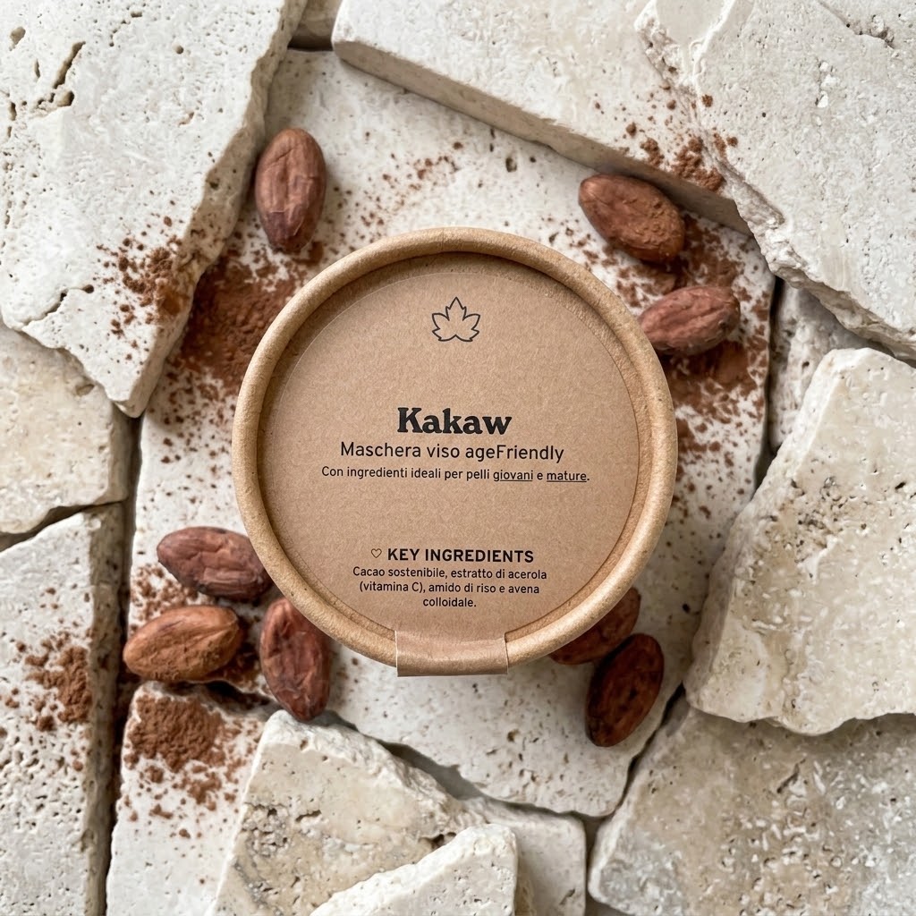 Maschera viso ageFriendly - Kakaw QUEEN'S WOOD WORLD