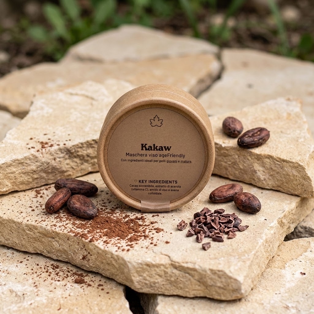 Maschera viso ageFriendly - Kakaw QUEEN'S WOOD WORLD