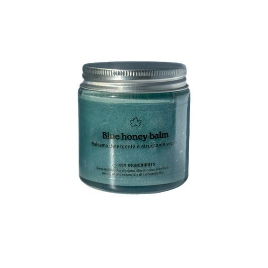 Blue honey balm - Burro detergente, struccante per il viso - QUEEN'S WOOD WORLD
