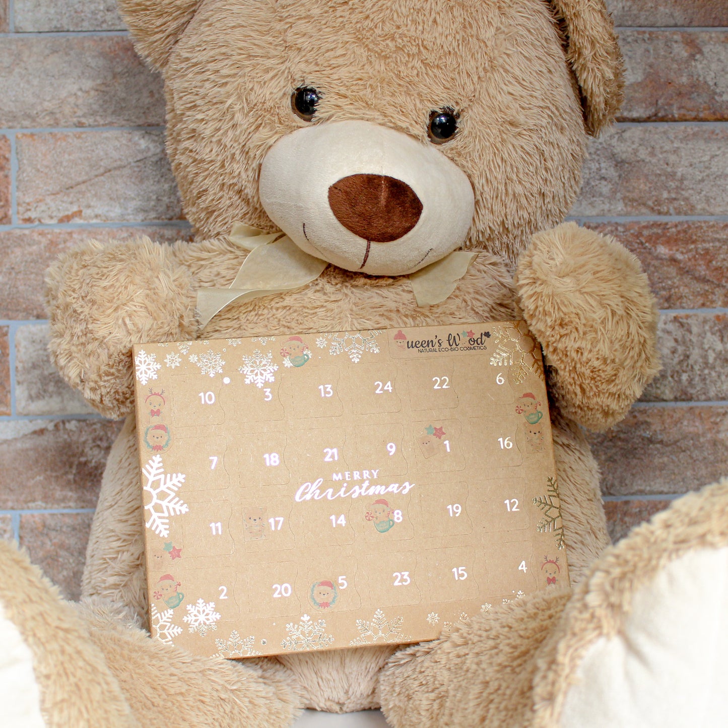 Calendario dell'avvento Christmas Teddy Bear - QUEEN'S WOOD WORLD