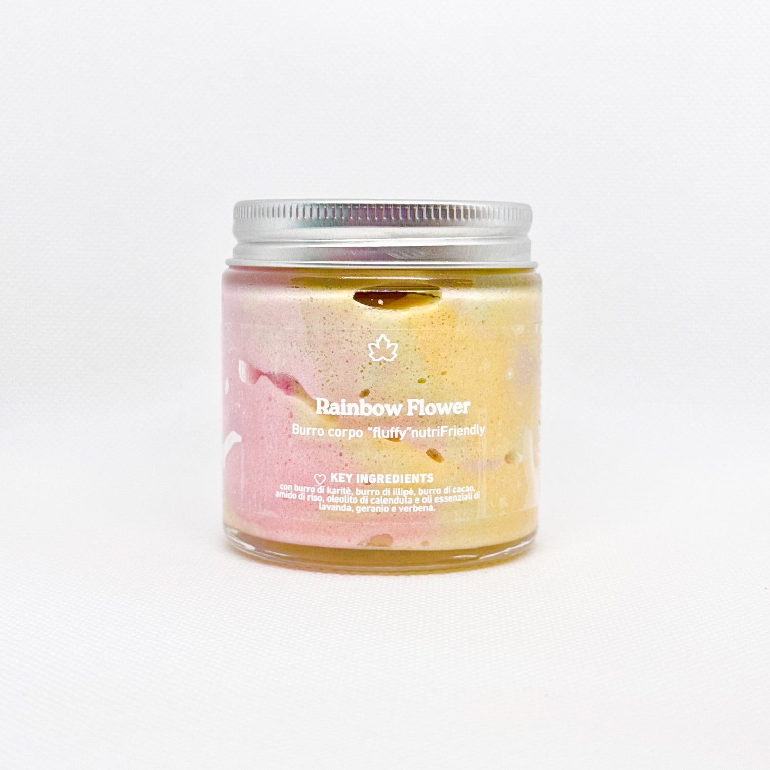 Burro corpo fluffy nutriFriendly - Rainbow Flower - QUEEN'S WOOD WORLD