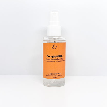 Tonico viso ageFriendly - Orange Potion - QUEEN'S WOOD WORLD