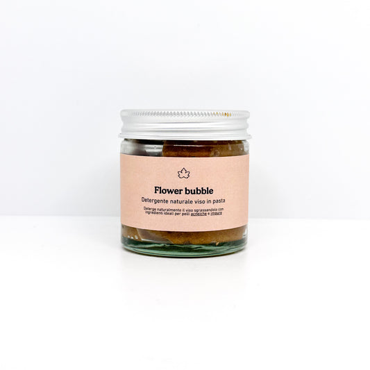 Detergente viso in pasta - Flower Bubble - QUEEN'S WOOD WORLD
