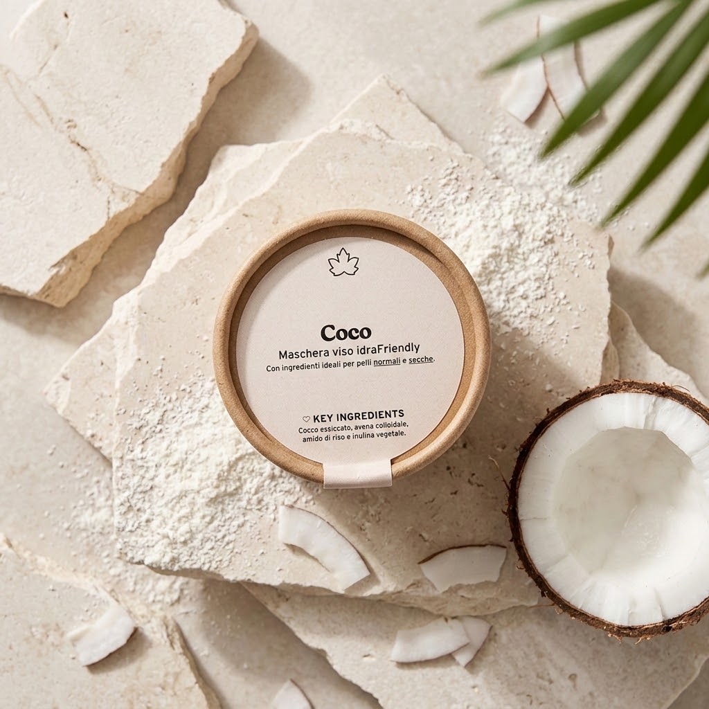 Maschera viso idraFriendly - Coco QUEEN'S WOOD WORLD