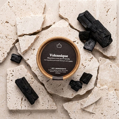 Maschera viso puriFriendly - Volcanique QUEEN'S WOOD WORLD